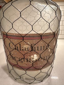 Large Antique Homeopathy Bottle