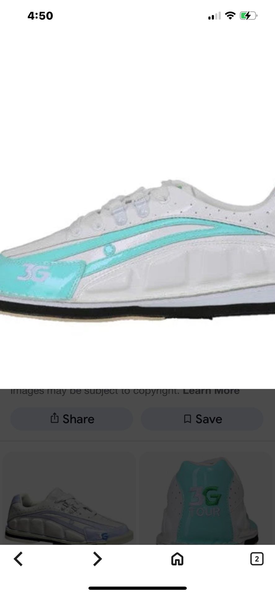 3G ladies bowling tour shoes 