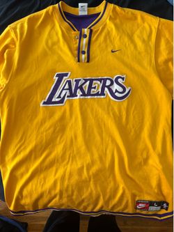 Vintage Lakers Warm Up
