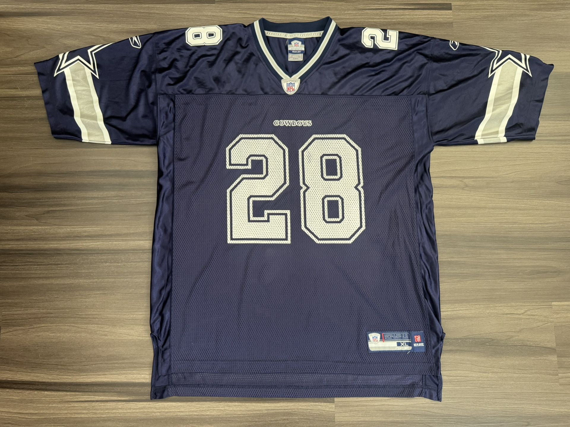 Reebok Dallas Cowboys Felix Jones #28 NFL Equipment On Field Jersey Men’s XL 