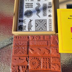 Rubber stamps The life of ancient Mexico.