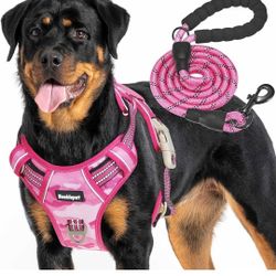 Heavy Duty Tactical Dog Harness Xl Pink $15