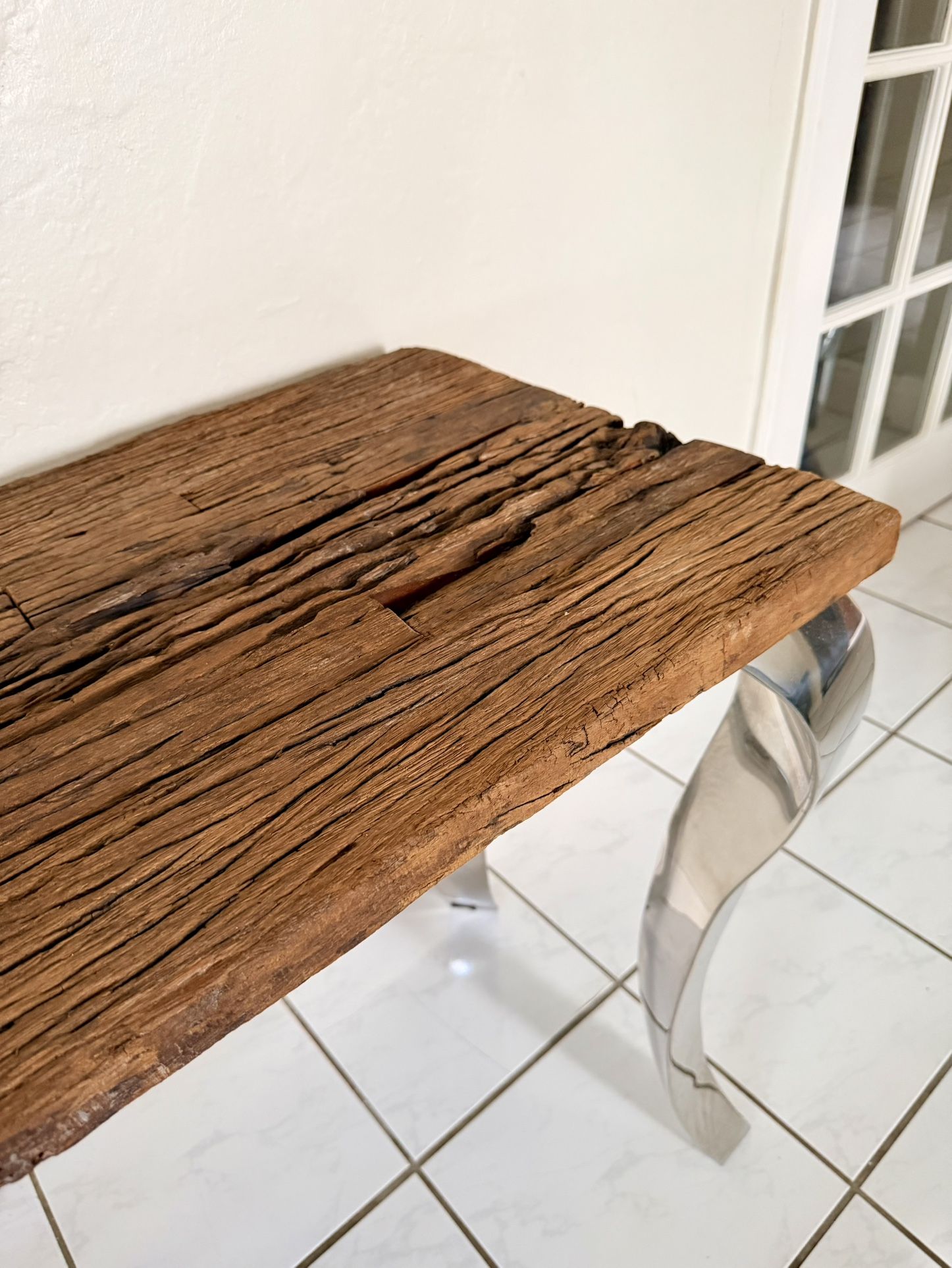Live Edge Console Table