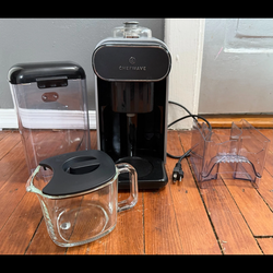 ChefWave Milkmade Dairy Alternative Vegan Nut Milk Maker Machine - Silver/Black