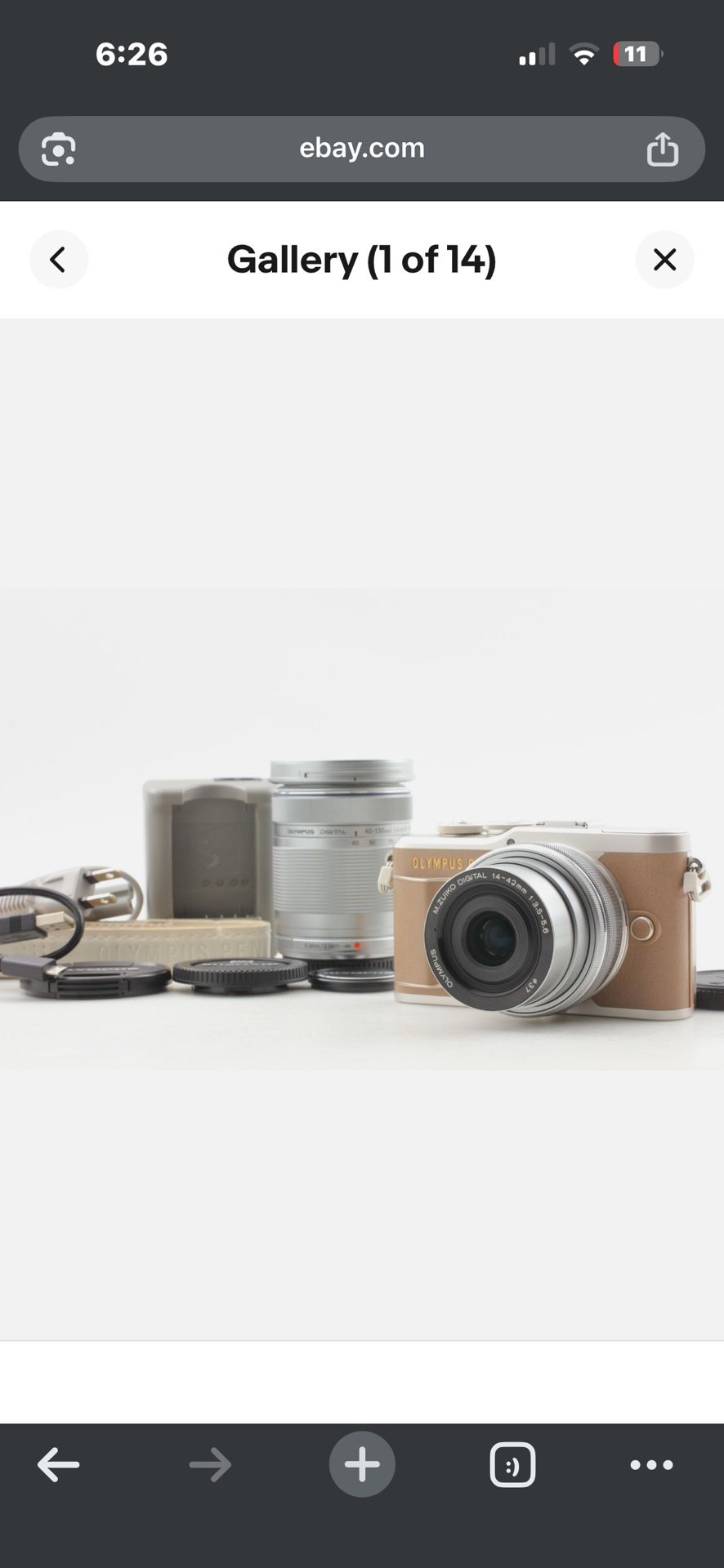 Olympus Pen E-PL10 and Accessories 