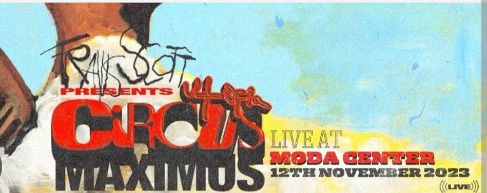 Travis Scott Concert Ticket - Nov. 12