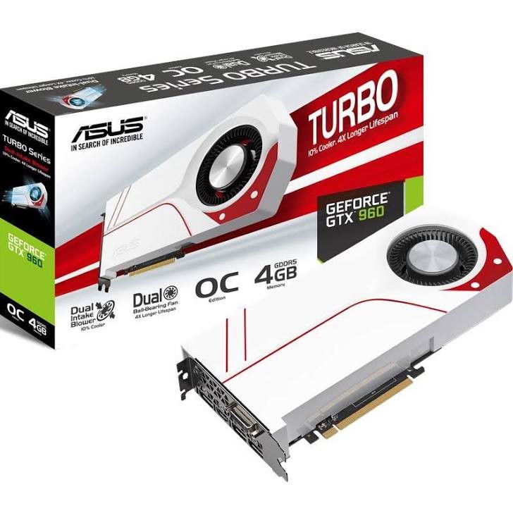 Asus Gtx 960 4gb Overclocked Graphics card