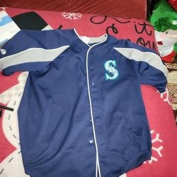 Mariners Jersey Size Xl  Stitched  No Name On The Back