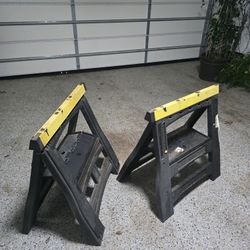 **MOVING SALE** Two2 sawhorses $25 for set