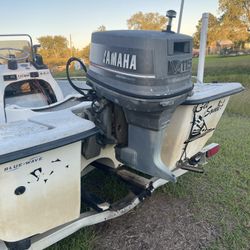 1989 Yamaha 115 Outboard Boat Motor 