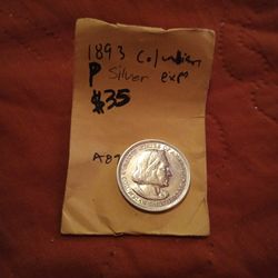 Moneda De Plata De 1893p 