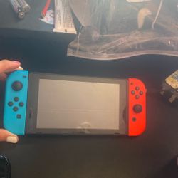 Nintendo Switch Works Great And Comes With Game 