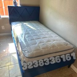 Twin Size Bed And Mattress 