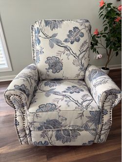 Adella Rocking Swivel Recliner Armchair
