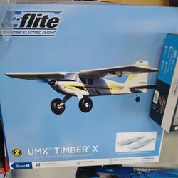 E-flite UMX Timber X RC Airplane bind and fly