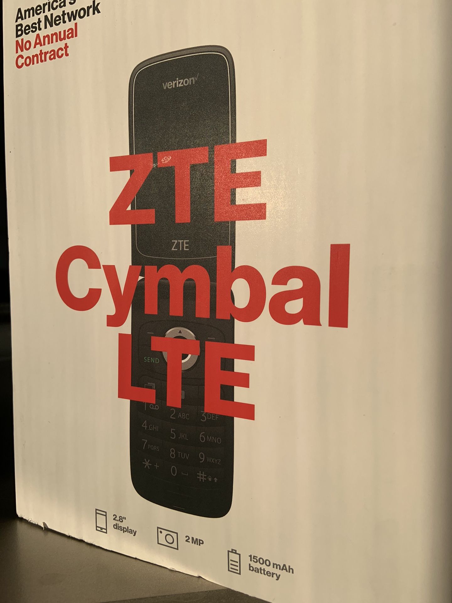 Verizon zte cymbal lte phone