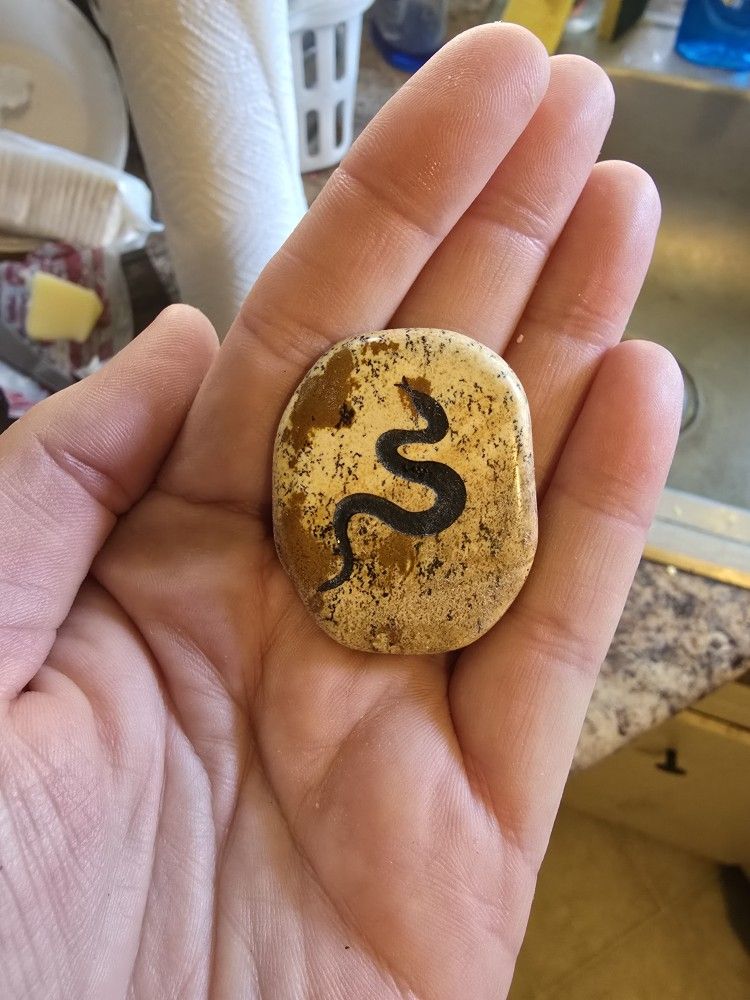 Snake Totem Stone