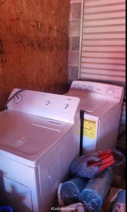 Washer & Dryer Set – Works Perfect – Must Go Today