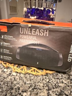Portable Bluetooth Speaker with LED