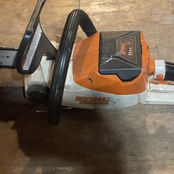 Stihl Msa140 Battery Powered Saw