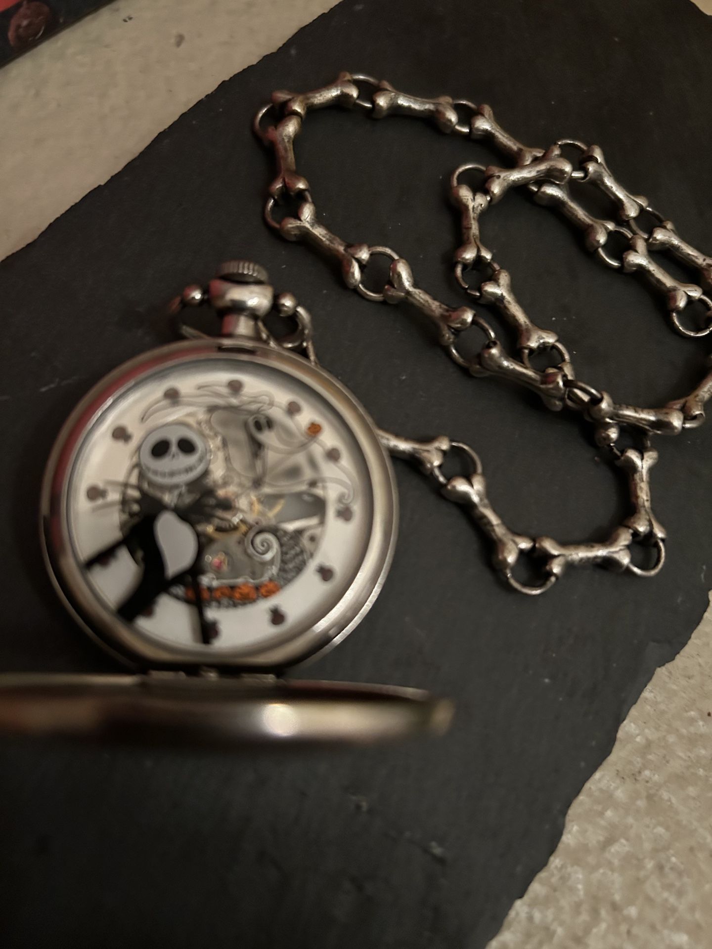 Tim Burtons Nightmare Before Christmas Pocket Watch