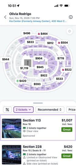 Olivia Rodrigo Sunday November 15