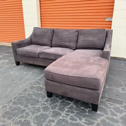 Free Delivery - Cindy Crawford Sectional Couch with Reversible Chaise
