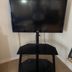 TV stand With TV