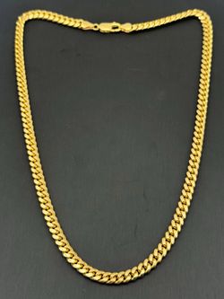 10k solid yellow gold Miami Cuban link chain necklace 20” 6.2mm 52.5 grams