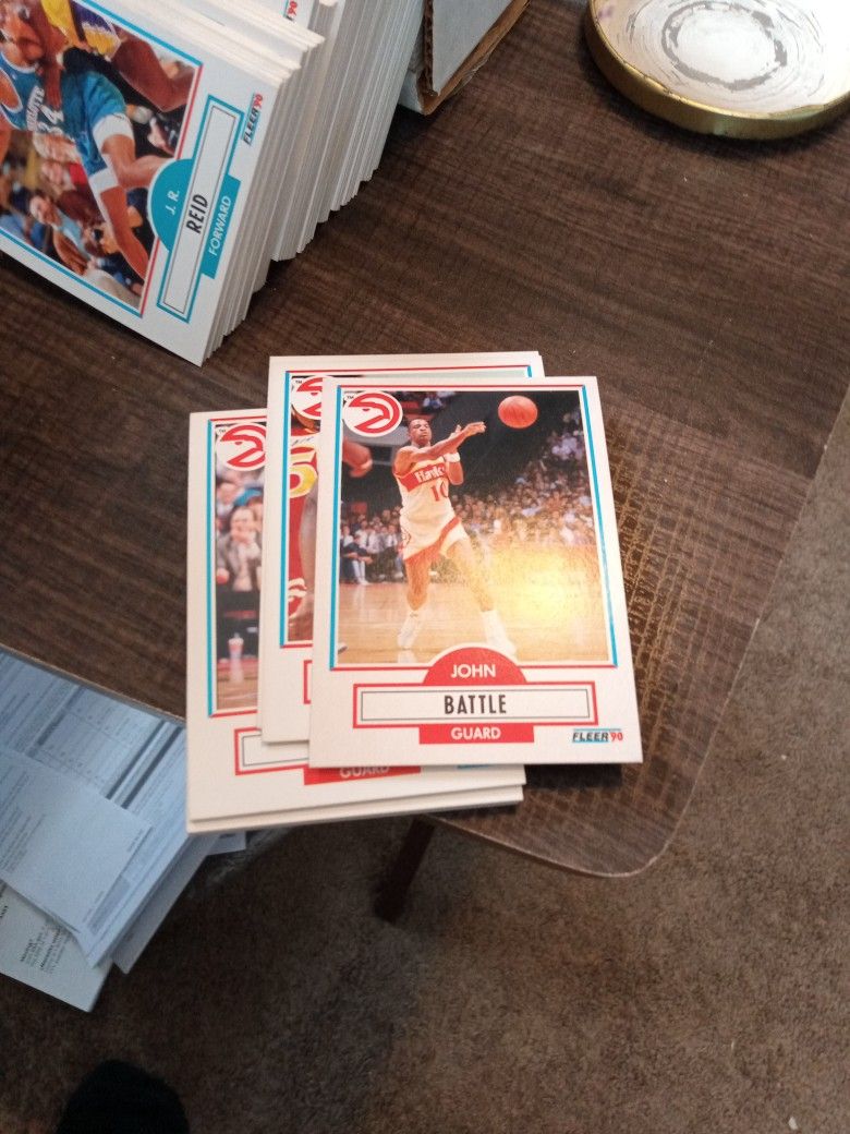 1990-91 Fleet Basketball Cards Hand Picked Set