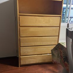 wooden dresser