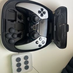 Custom Dualsense Edge controller with TMR joysticks & Mouse click bumpers and triggers