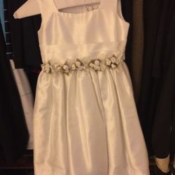 Girls White Dress