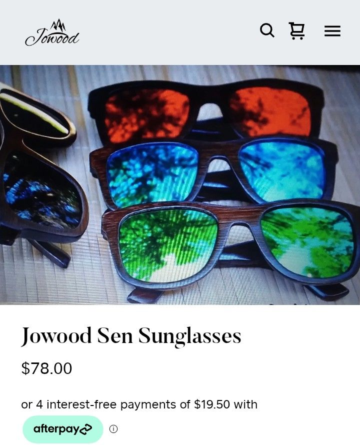 Wooden Sunglasses