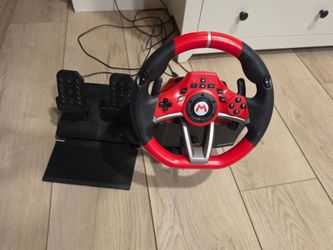 Mario Kart Hori Wheel and pedals