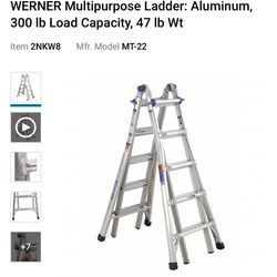 WERNER MUTLI PURPOSE LADDER