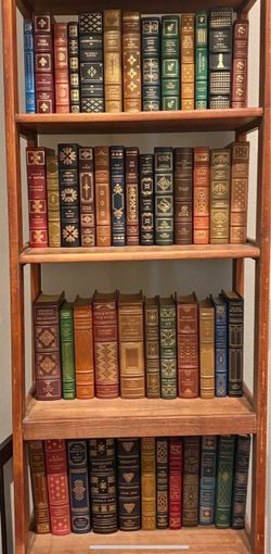 73 FRANKLIN LIBRARY LEATHERBOUND CLASSICS & PULITZER PRIZE WINNERS