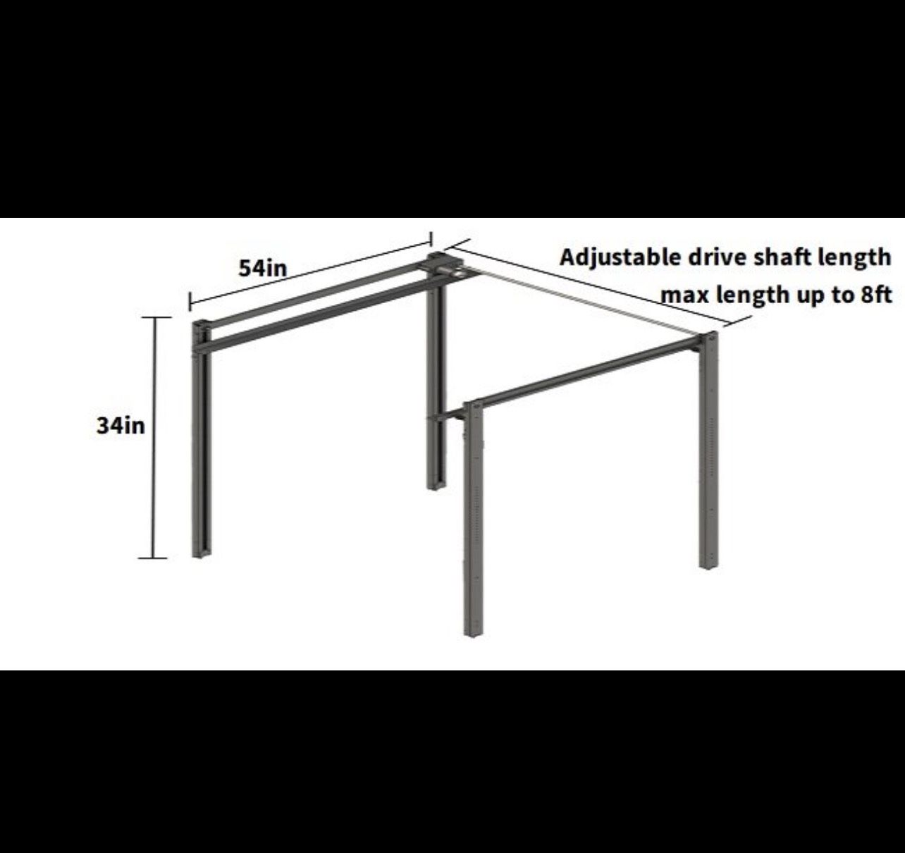 54" Happijac Bed Lift System