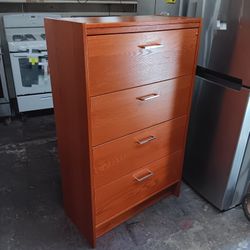 Wooden 4-drawer Filing Cabinet 