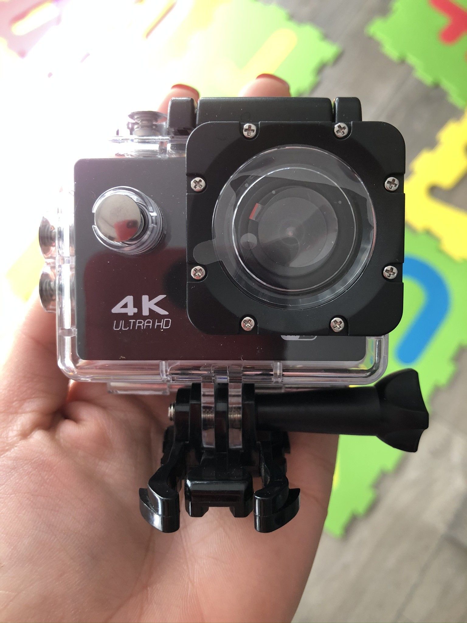 Brand new 4k action camera waterproof with accessories