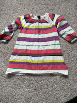 Striped Old Navy baby Sweater  dress. 6-12 Months. 
