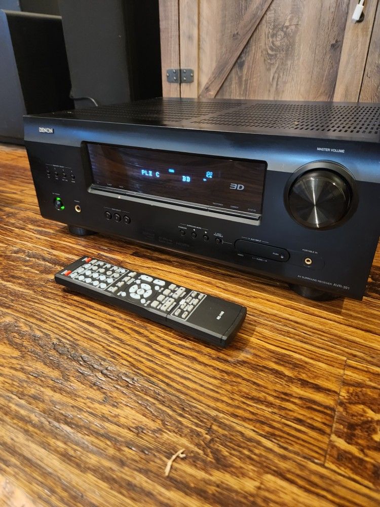 Denon AVR-391 5.1 Home Theater AV Surround Receiver