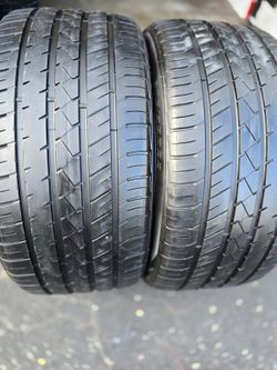 only 2 used tires 305 35r20 lion heart $250.00