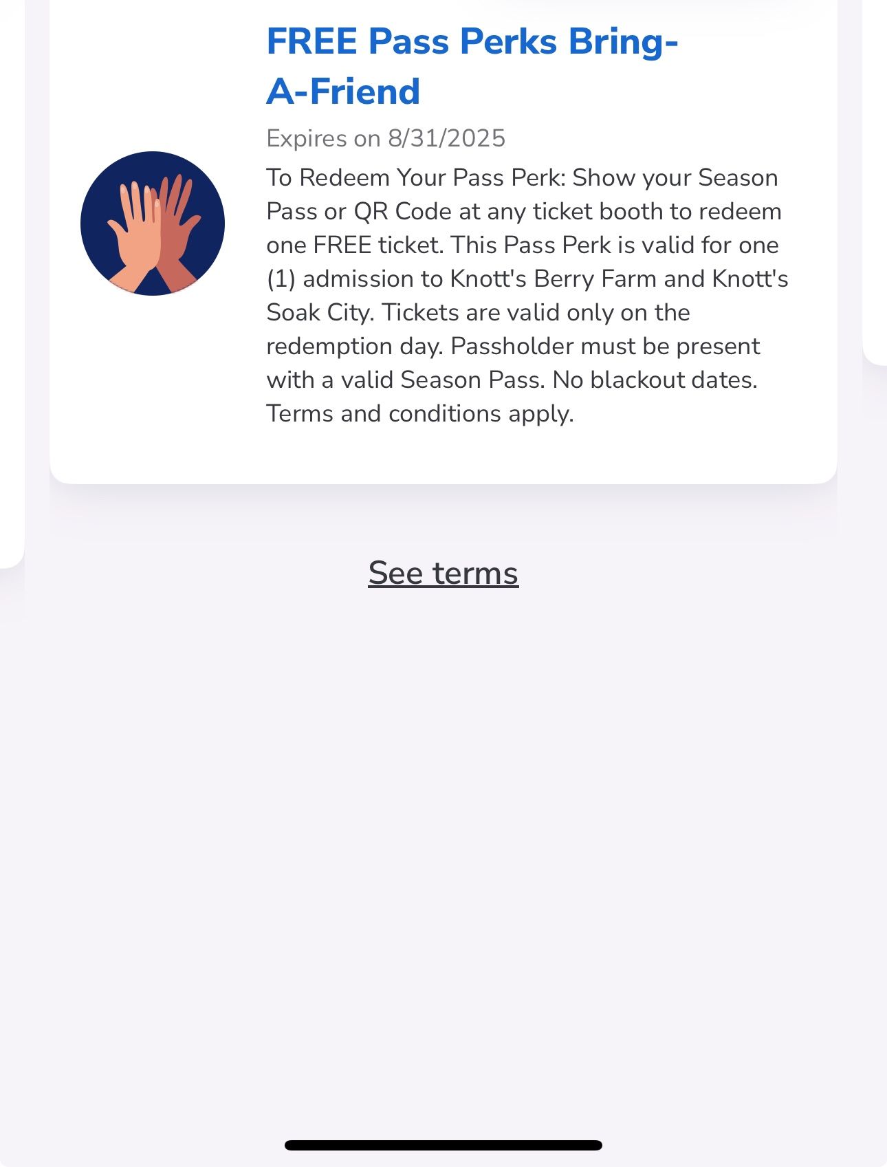 Knotts Tickets 