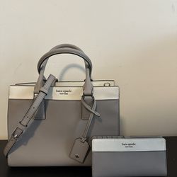 Kate Spade handbag with matching wallet