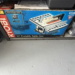 Ryobi 10” Portable Table Saw
