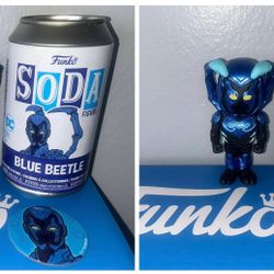Funko SODA MARVEL Blue Beetle (GLOW CHASE) 