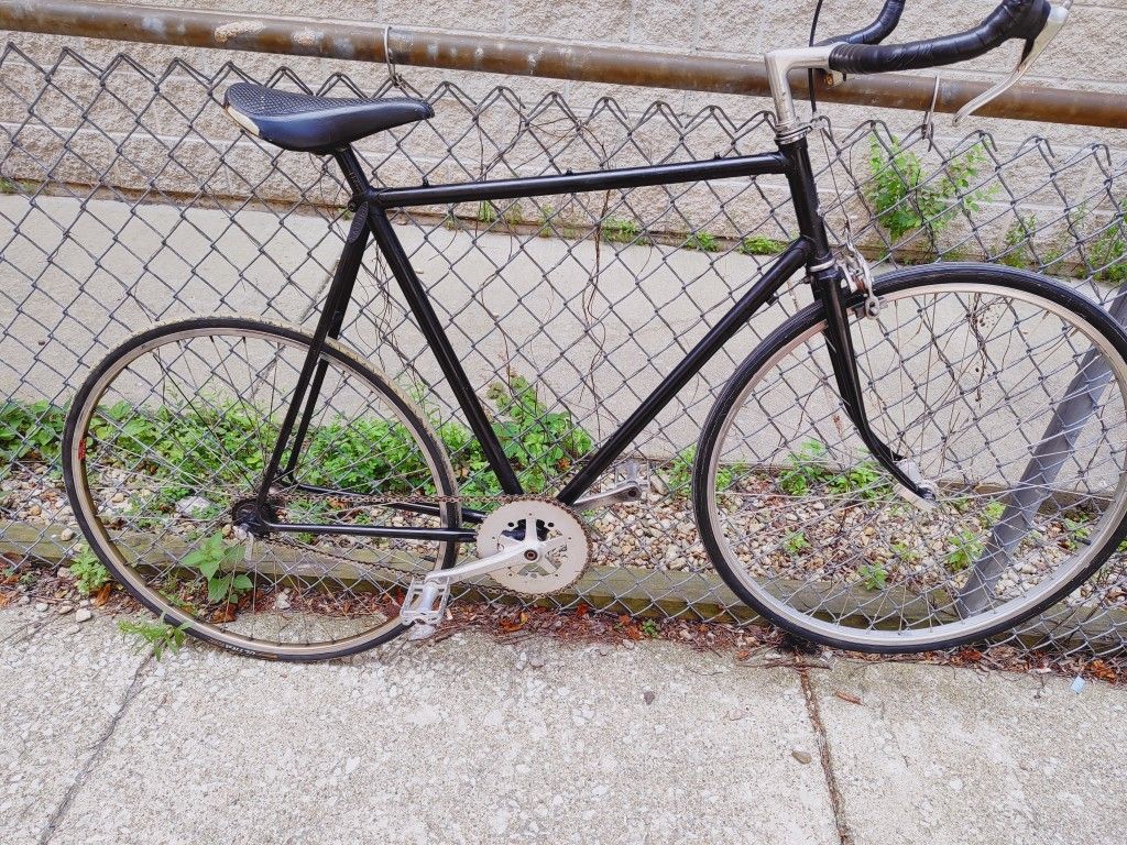 Large Ultra Lightweight Singlespeed Road Bike W Freewheel/ bullhorn