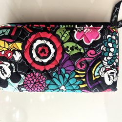 Vera Bradley Disney Parks Mickey’s And Minnie Mouse Magical Blooms Wallet