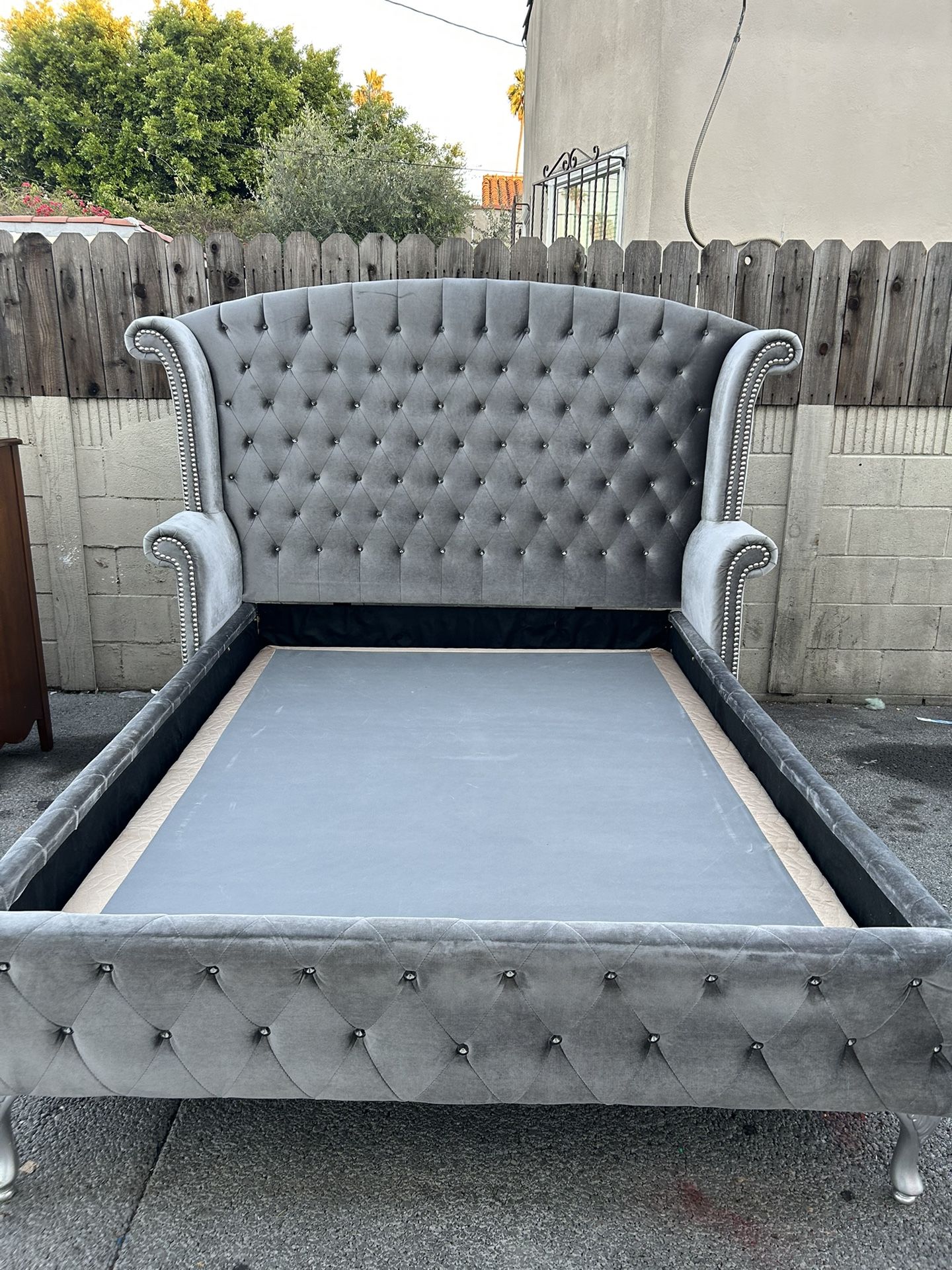 Beautiful, queen size bed frame